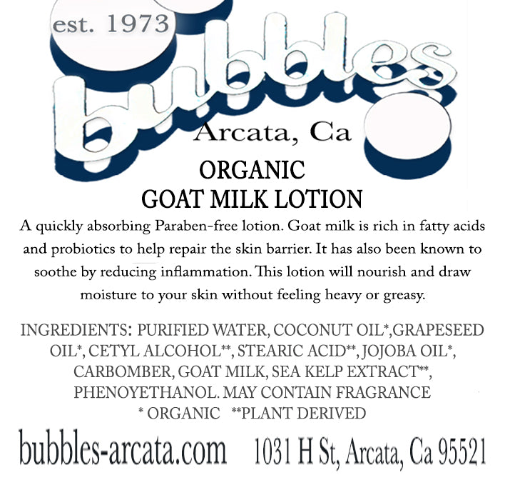 Organic Goat Milk Lotion