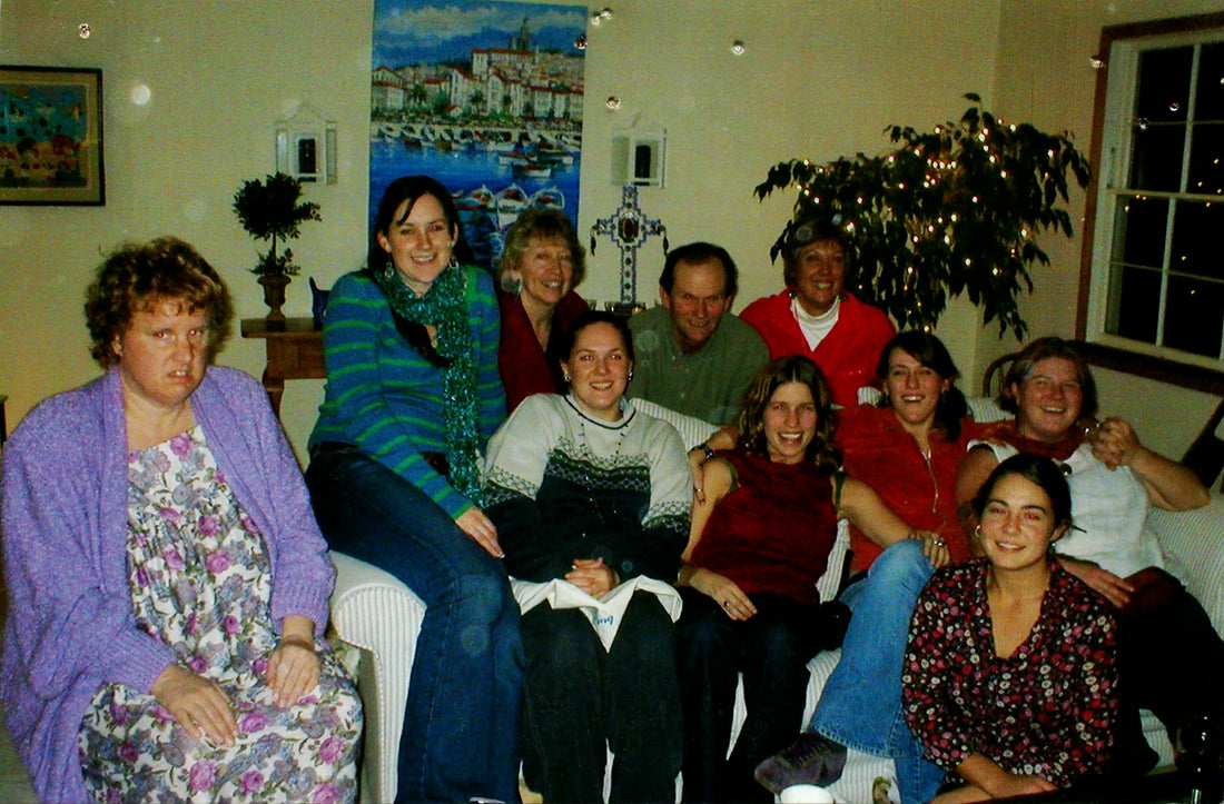 Staff holiday party in the 90's