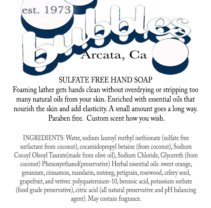 Sulfate Free Hand Soap
