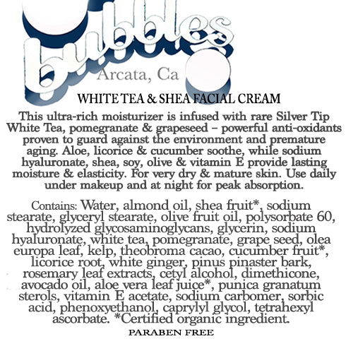 White Tea & Shea Anti-Aging Cream