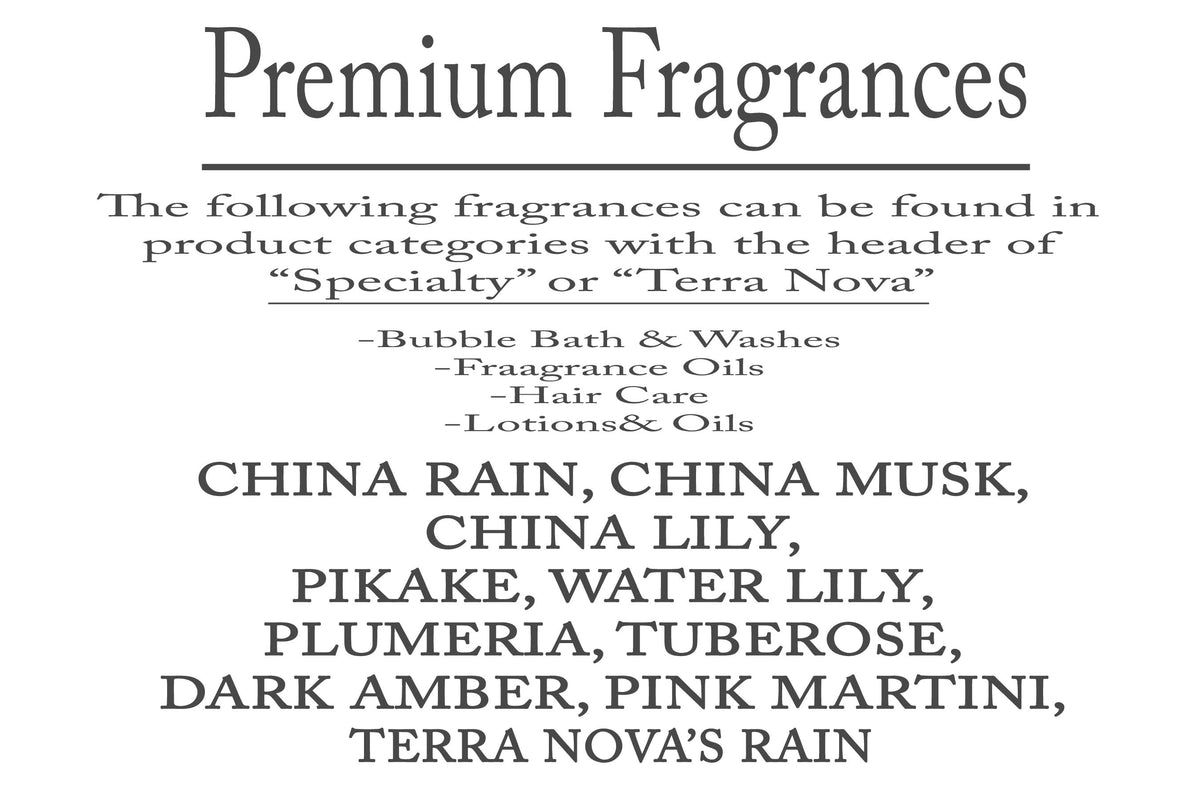 Specialty Terra Nova Fragrances (China Rain) - Hair Care